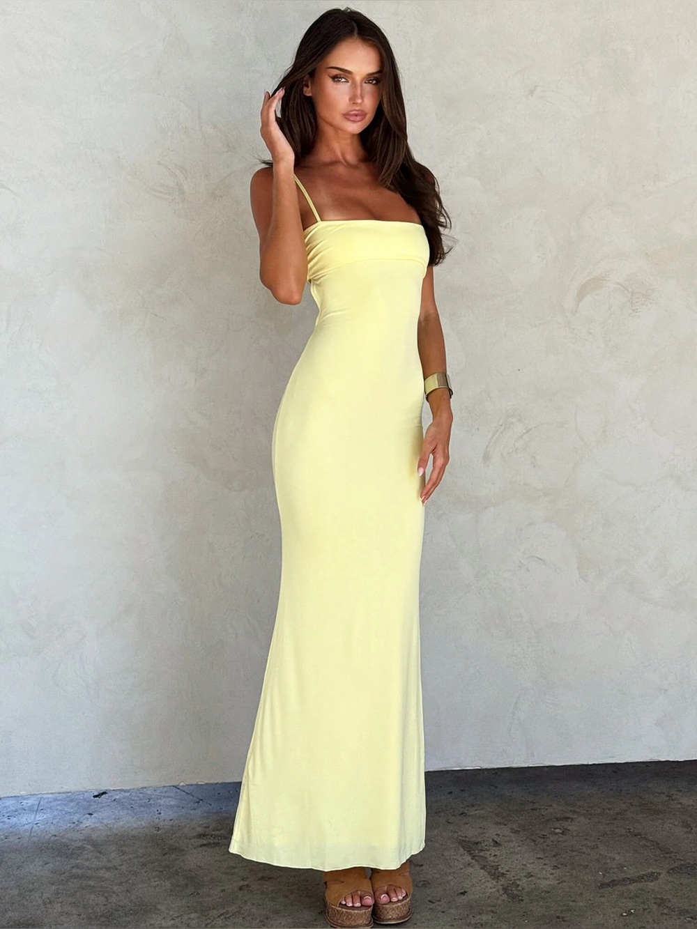 Tiger Mist Cara Dress Pastel Citrus